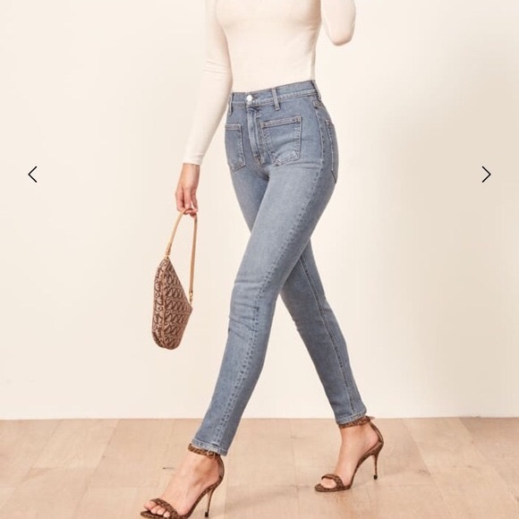 Reformation Denim - SIZE 27 REFORMATION PATCH POCKET JEANS
